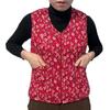 Mom's velvet warm ultrasonic vest medium and old women's clothing autumn and winter clothing fashion vest jacket top women