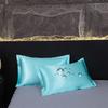 Waterproof Silk Silky Stain Pillowcase Silky Pillowcase Natural Silk Pillowcase Mulberry Silk Pillow Case Bedbug Proof & Allergy