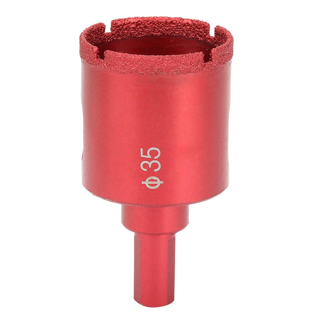 Brazed     Drill Bit Hole Opener For Marble Concrete Glass Tile Stone Drilling(35mm)