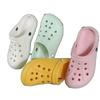 Indoor Home Non-slip Simple Garden Baotou Daily Light Shoes Solid Color Couple Hole Shoes