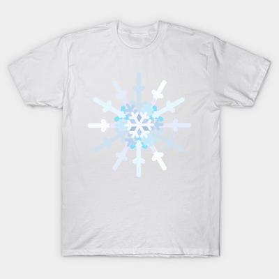 T Shirt Women Winter Weather Snowflake Harajuku Print Kawaii Tshirt Summer Short Sleeve Female T-Shirt Top Tee