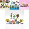 Premium 8-teiliges Spongebob Schwammkopf Patrick Star Thaddäus Tentakel PVC Figuren Set
