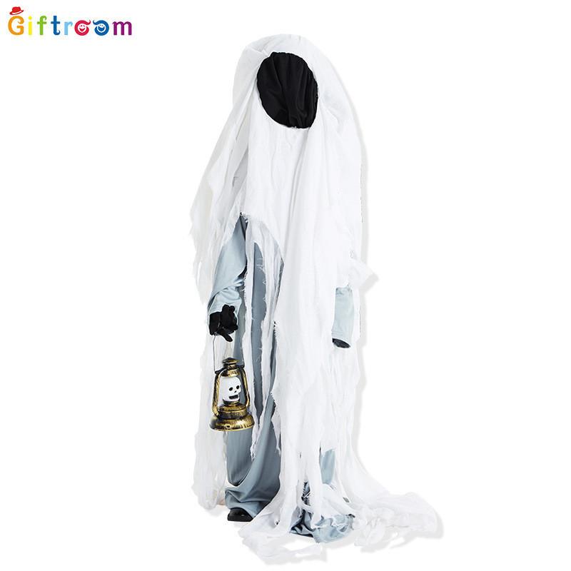 Griezelige Spookachtige Outfit Voor Kinderen Stijlvol En Eng Polyester Stof Ideaal Voor Halloween Feesten