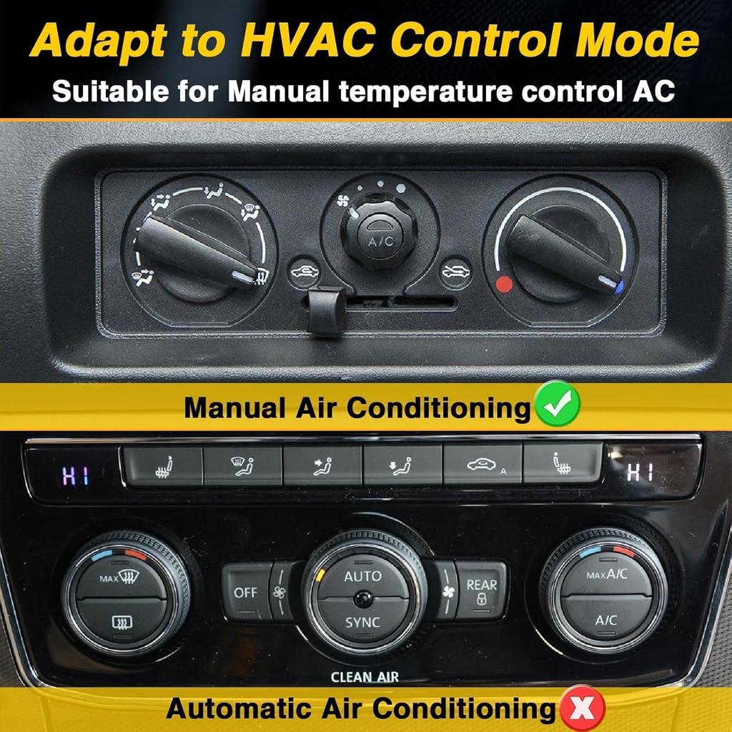 HVAC Blower Motor Resistor With Connector Wire Harness Compatible With Ford E-150 E-250 E-350 E-450 E-550 F-250 F-350 F-450 F-550 Econoline Replace