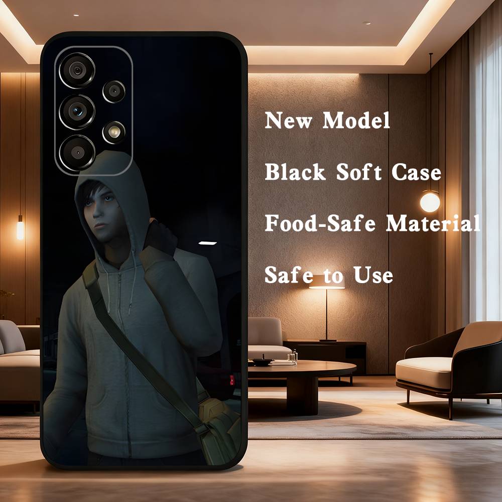 

Simon Henriksson Cry Of Fear For Samsung Galaxy A73,31,71,53,32,72,Note,22,41,8,9,52,J7,Soft Black Silicone Cover Case SamsungNote10