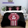 Kenworth Pattern Bedding Home Decoration Birthday Gift (1 * duvet cover + 2 * pillowcase, without core)