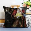Detailed Luminous JJohannes Vermeer Cushion Cover Washable Linen Pillowcase Soft  for Sofa Bed Cozy Home Room Decor