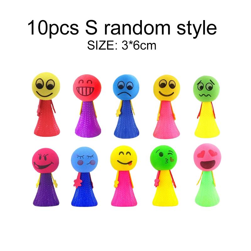 

10~24pcs Bouncing Man Nylon Thanksgiving Halloween Cartoon Cute Festival Gathering Gifts Party Favors Competition Prizes TMZ