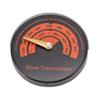 Magnetic Stove Thermometer Bimetal Wide Scale Range Stove Temperature Meter for Home Fireplace
