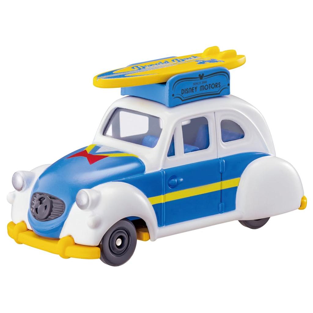Takara Tomy Tomica Dream Tomica 179 Disney Motors Runtot Donald Duck Miniature Car Toy for Ages 3 and Up No.