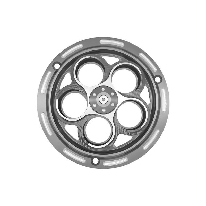 CNC Aluminum Radiator Guard Cover Vespa Sprint 125 150 Primavera Piaggio Scooter Engine Cooling Fan Shield