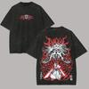 Hot-blooed Anime Bleach Kurosaki Ichigo Manga Graphic Print T-Shirt Men Women Vintage Washed Cotton Summer New Tee Streetwear Fashion Oversized Top