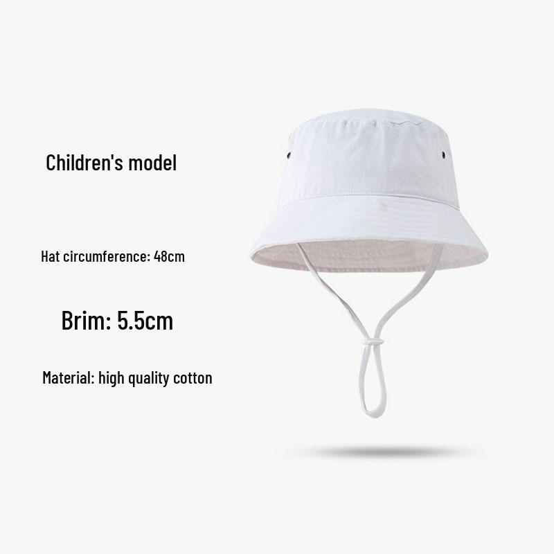 Fisherman Parentchild Korean Style Hat Trendy Summer Sun Protection For Women Kids