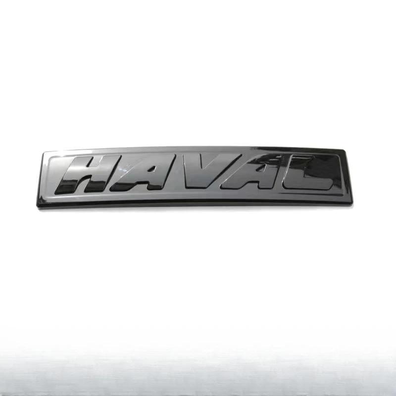 for Haval H6 GT logo Car Front Network Black Logo Emblems For GWM Great Wall Generation Haval H6 GT QK1