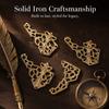 100pcs Antique Brass  White Gold Retro Box Edge Guard Metal Book Album Corner Trim  Table Edge