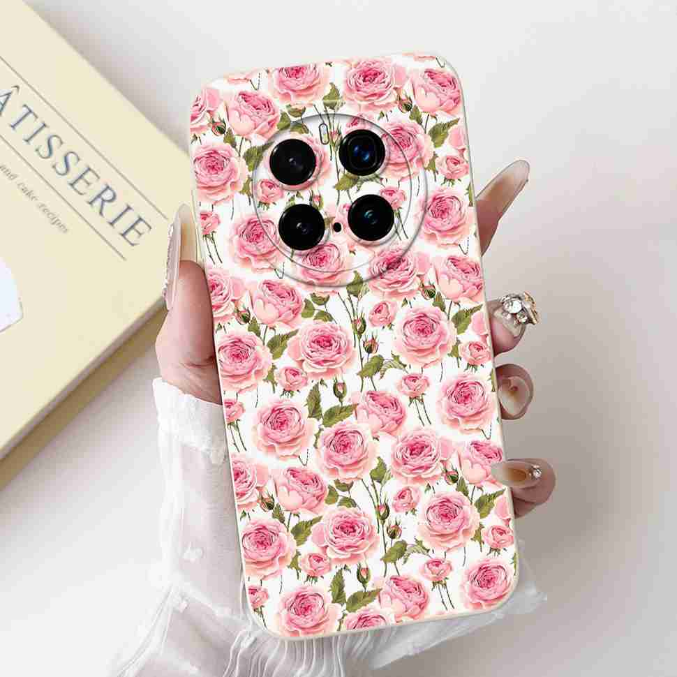 For Honor Magic7 Pro Case PTP-N49 Luxury Painted Cover Soft Silicone Phone Case For Honor Magic7 Magic 7 Pro Cover Funda Housing