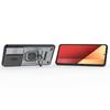 For Xiaomi Redmi Note 14S 4G Case PC + TPU Kickstand Phone Protector with Lens Cover
