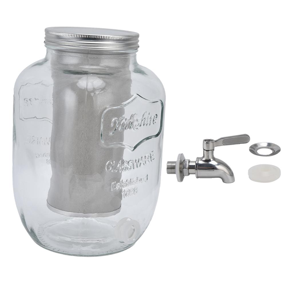 4L Cold Brew Coffee Maker Household Coffee Dispenser Infuser for Home Restaurant Kitchen