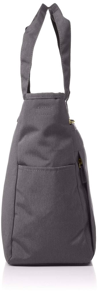 Sac fourre-tout à bandoulière Anello Grande GU-H2316 SPS Léger Repousse-l'eau Polyester Chiné 2 voies, Gris