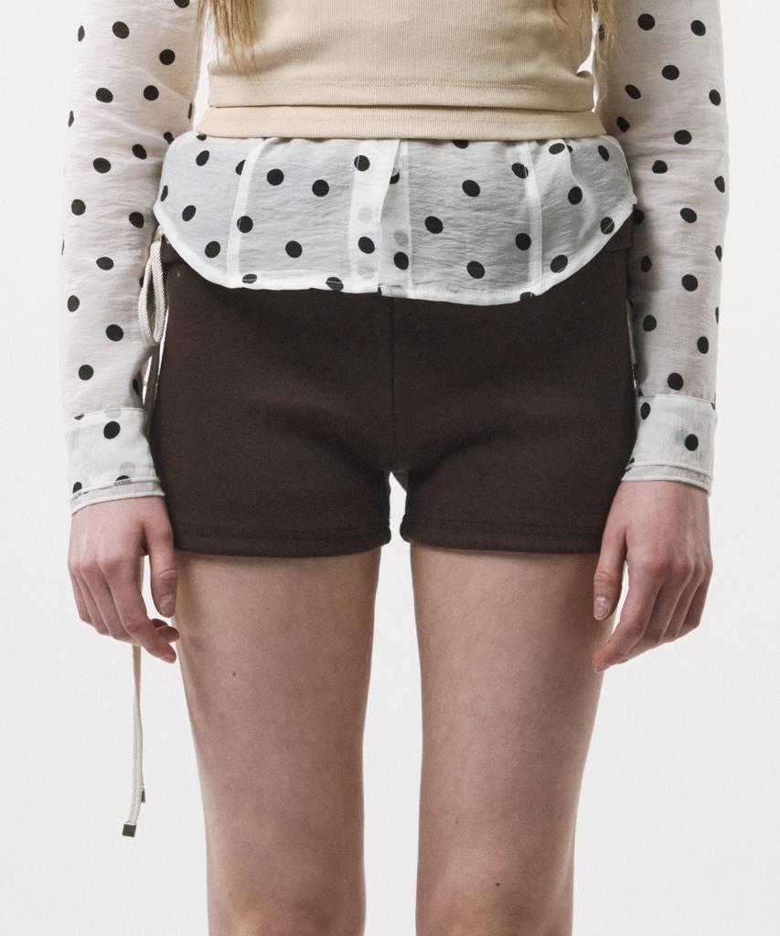 Podeowedeo Symbol Logo Shorts (Brown)