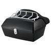 VEVOR Motorcycle Top Case, Universal Durable PP Material Motorbike Tail Box with Reflective Panel