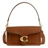 Tabby 26 Classic Logo Leather Shoulder Tote Bag Medium Women Handbags Brown CAM86-B4T2