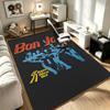 Bon Jovi A A rug suitable for office chair areas living rooms and computer desks perfect for home offices and an ideal holiday gift