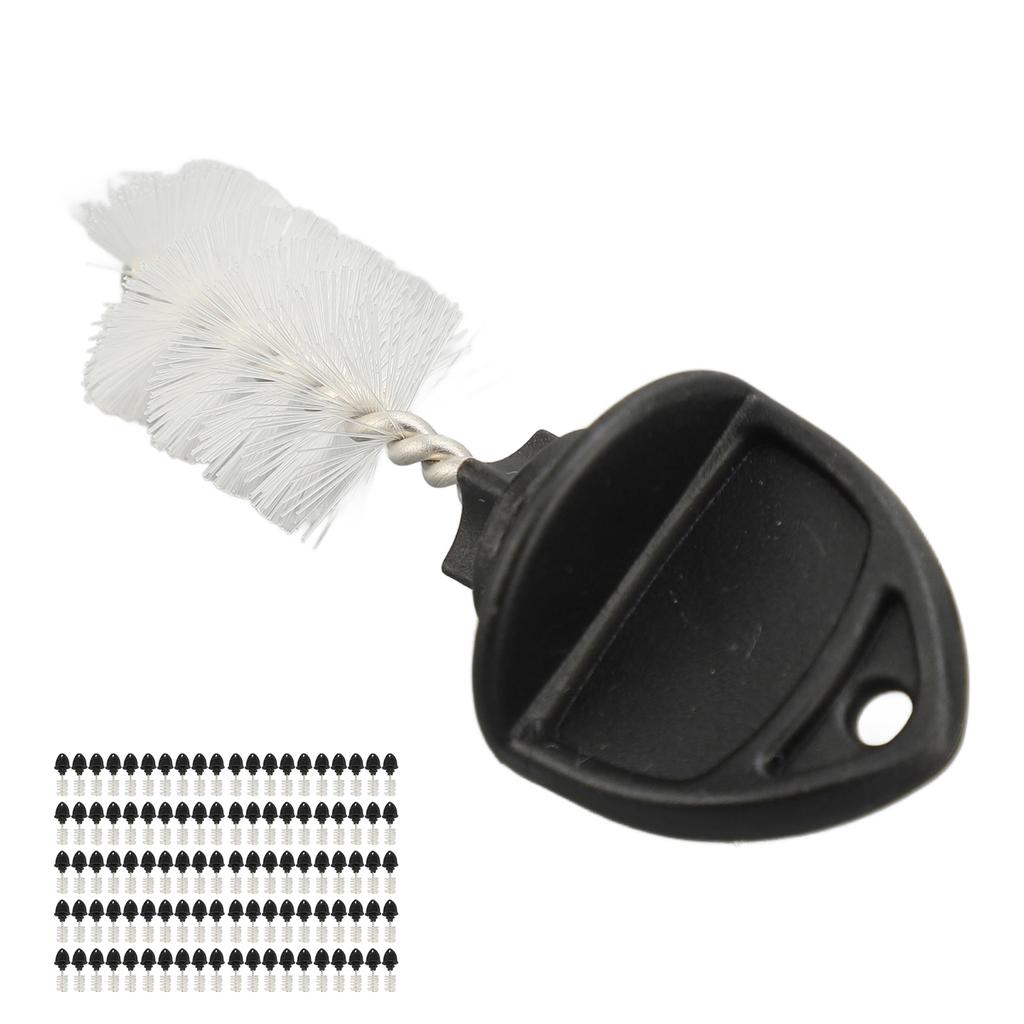 100 Stück Bierstopfen Tap Pinsel Staubdicht Multifunktionale Nylon Reinigungsbürste für Familienbar
