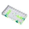 Mini Level Ruler with 3 Magnets Compact Acrylic Level Tool for Horizontal and Vertical Measurement