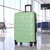 30Inch 77cm 98L Suitcase, ABS Hard Shell Checked Luggage, Green