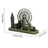 Metal London Eye Big Ben Tower Bridge Vintage Miniatures Statue Sculpture  Paris Tourist Souvenirs