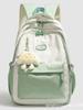 Schoolbag Premium Sense Backpack 1011 New Female College Student School Bag Computer Bag Large Capacity Backpack Short Trip Bag