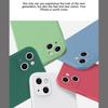 Funny Chameleon lizard Phone Case iPhone 11 12 13 14 Pro Max 7 8 Plus XR XS SE Straight Edge liquid Silica Gel Shell Cover Funda