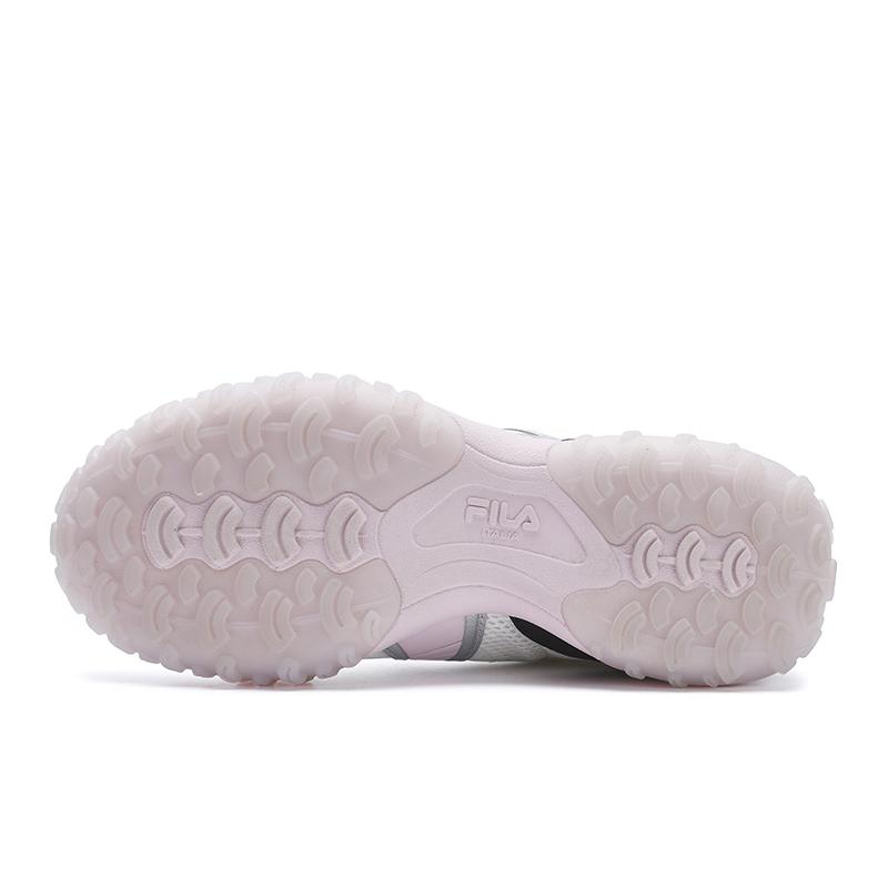 Fila Echappe 2 Ballet Shoes Fashion Trendy Versatile Durable Low-Top Casual Shoes Women shoes White Silver F12W522146FMS