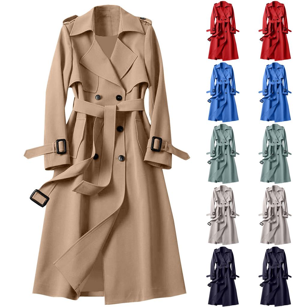 Women's Fashion Casual Jacket Long Sleeve Lapel Solid Color Jacket