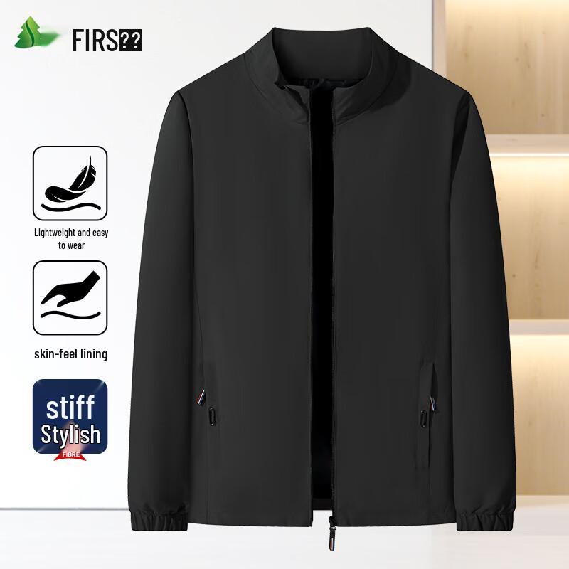 

FIRS Men s Baseball Collar Jacket XL