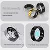 R12 Smart Waterproof Ring: Monitors Blood Pressure, Oxygen, Sleep, Heart Rate, Steps & Features Multi-Sport Modes