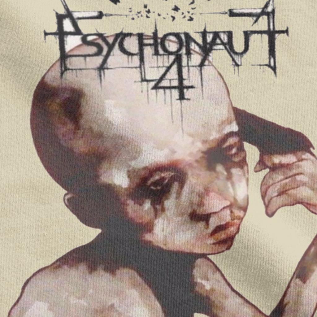 Psychonaut 4 Dipsomania T Shirts for Unisex Women Cotton Casual T-Shirts Heavy Black Death Metal Tee Shirt Short Sleeve Top Printed Unisex
