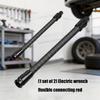 Flexible Alloy Soft Extension Bar For Electric Impacts Wrenches With Quick Connecting Design And Anti Vibrations Feature