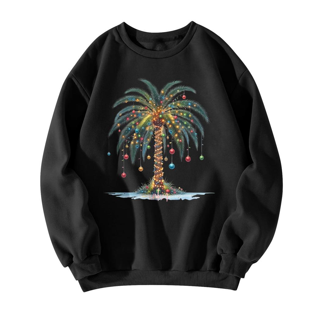 Women  Tops Women's Long Sleeve Sweatshirt Casual Crewneck Loose Fit Pollover Fleece Tops