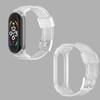 For Xiaomi Band 7 Rugged Armor Integrated Case+Strap for Mi Band 6/5 All-round Protection TPU Watch Strap Cover Replacement Bracelet