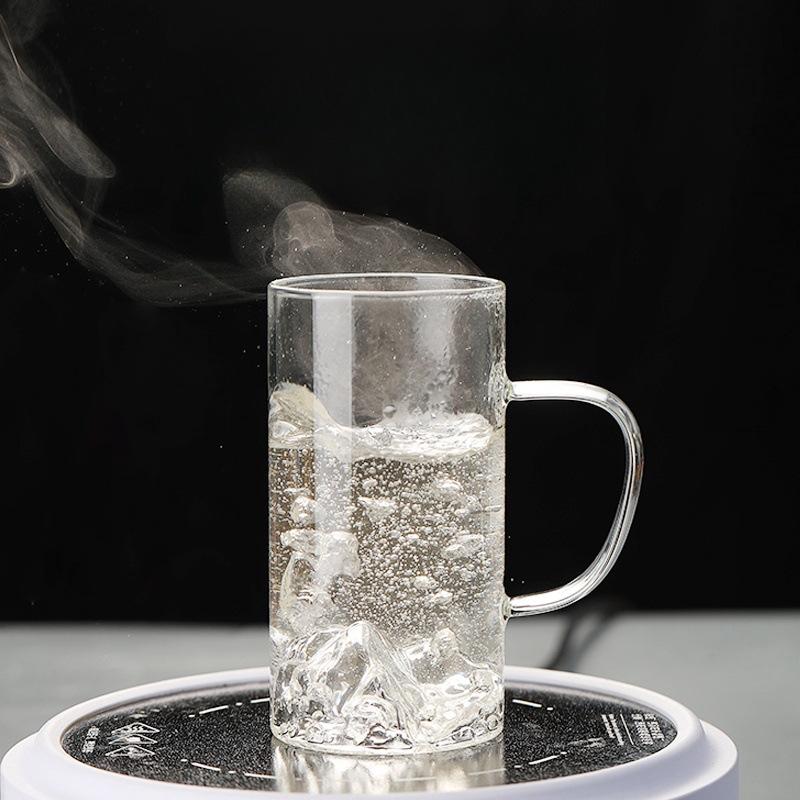 Guanshan Cup High Temperature Resistant Glass Wine Cup Household Sun Fruit Wine Tea Cup Tea Whiskey Cup High Borosilicate Water Cup