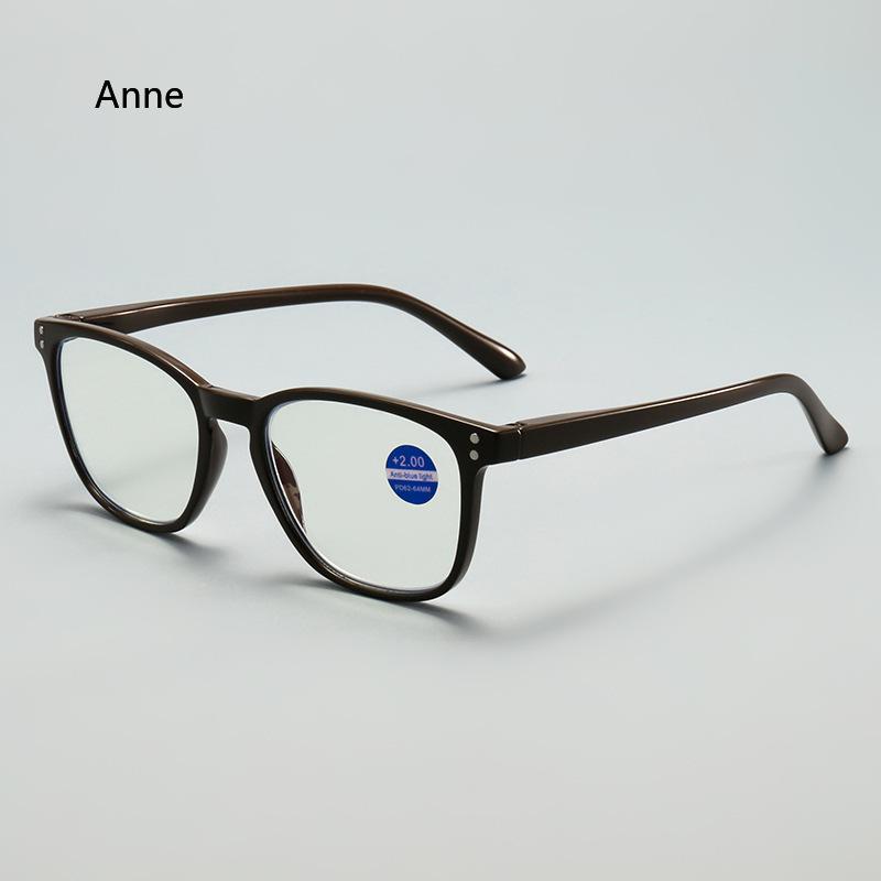 Anti-Blaulicht-Computerbrille für Männer und Frauen, Blaulicht-Beschichtung, Gaming-Brille, Presbyopie-Brille, Dioptrien +1,0 1,5 2 2,5 4,0