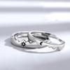 Engagement Fashion Moon Sun Copper Woman Finger Ring Couple Ring Open Ring Fashion Jewelry