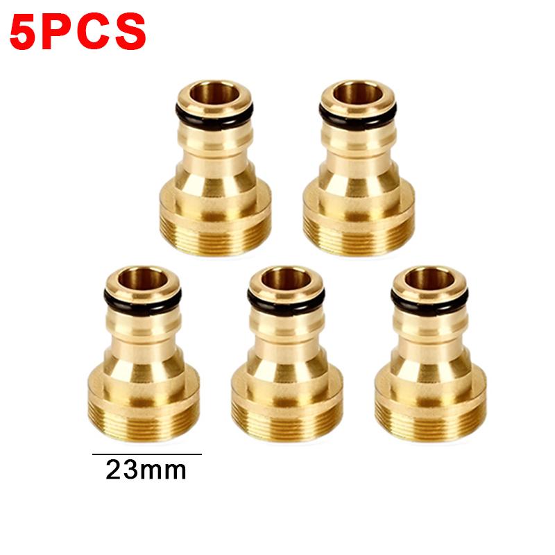 5/1Pcs Brass Tap Connector Universal Kitchen Bathroom Faucet Tap Connector Garden Irrigation Faucet Nozzle Adapter Garden Tools