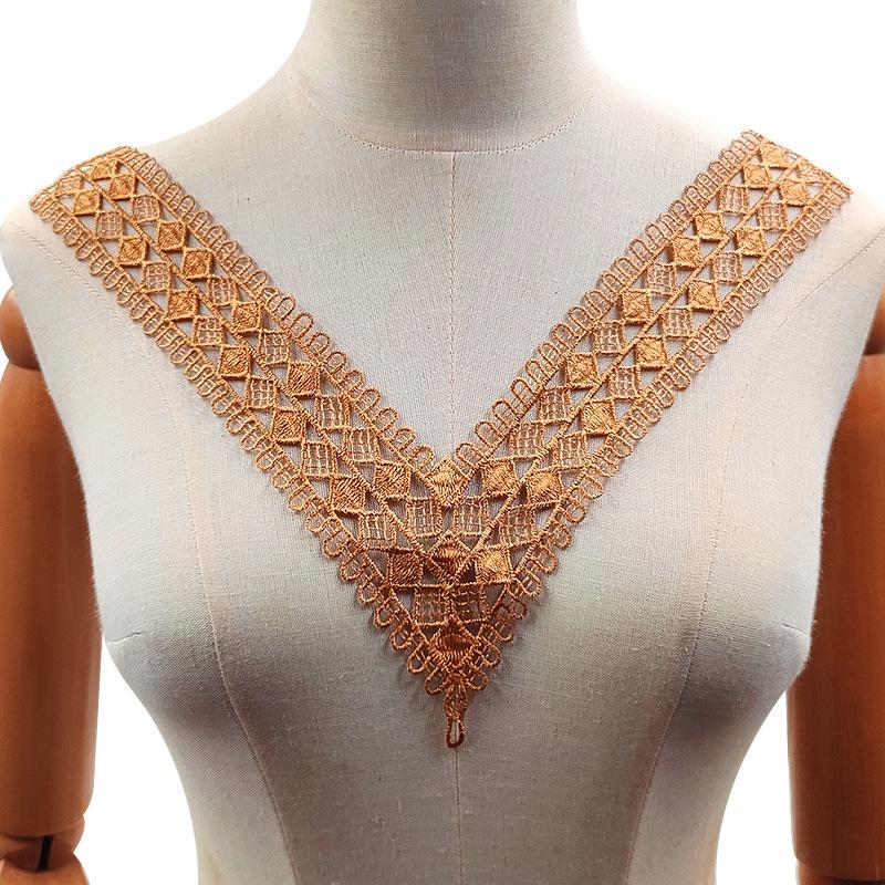 Lace Embroidery DIY Clothes Collar Skirt Hem Trim Sewing Decoration Accessories