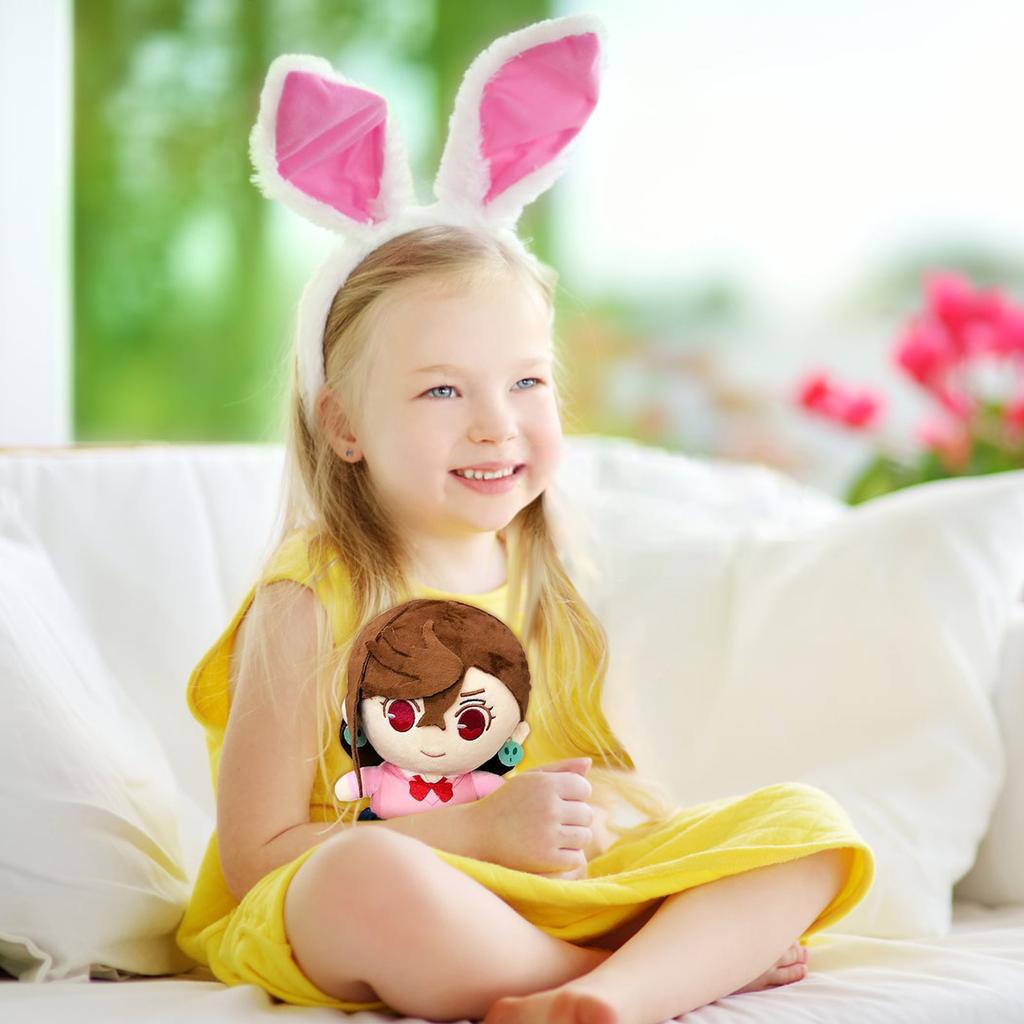 Plyšová Panenka, Dárek Hračka, Kreslený, Dětská Hadrová Panenka, Dětský Dárkový Polštář