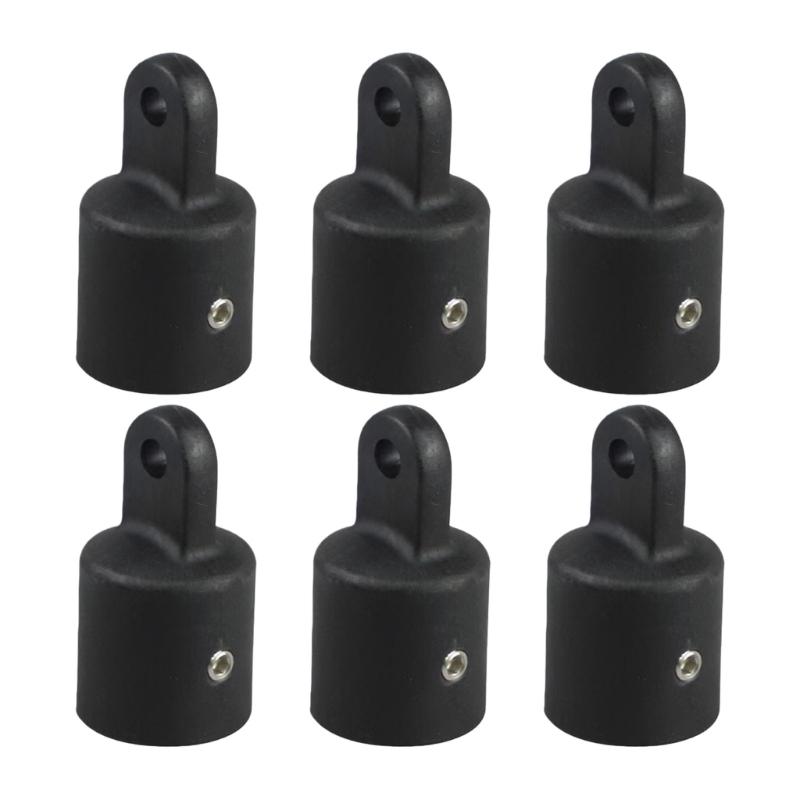 6Pcs Nylon Sliding Caps Light Weight Sliding Eye End Fittings Marine Boats Hardware for Canopy Tents Easy Installation
