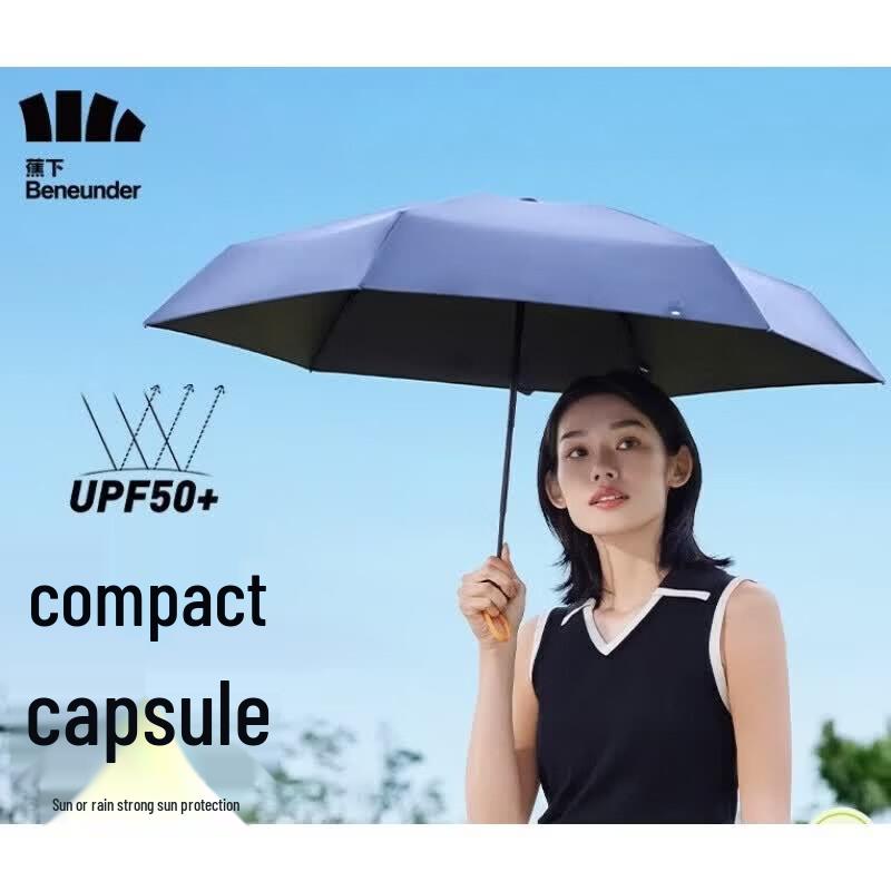 Beneunder UV Protection Dual-Use Capsule Umbrella