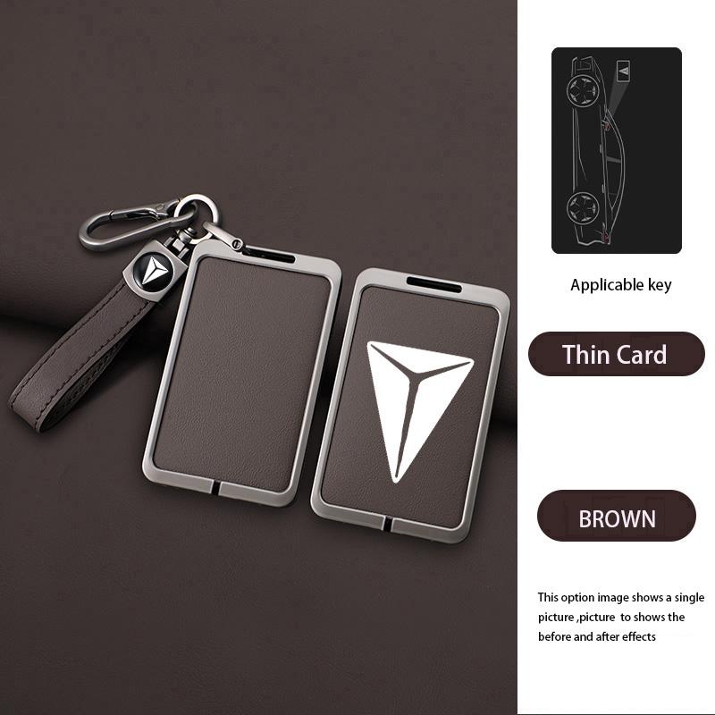 

Zinc Alloy Car Key Case for Changan Deepal S7 S07 L07 S05 S7i SL03 G318 Shenlan Remote Cover Bag Shell Keychain Fob Accessories